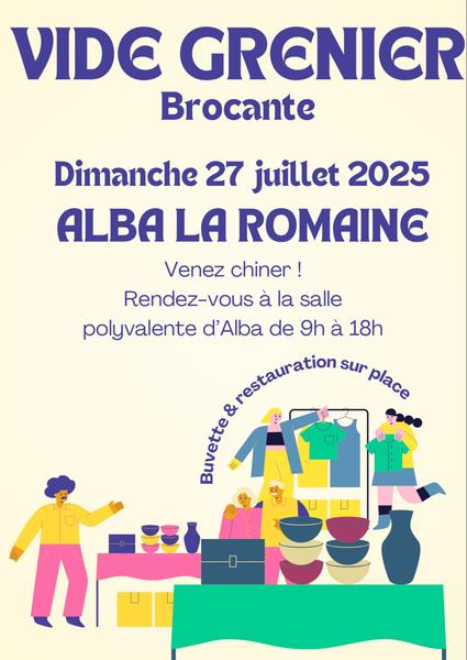 Vide grenier brocante