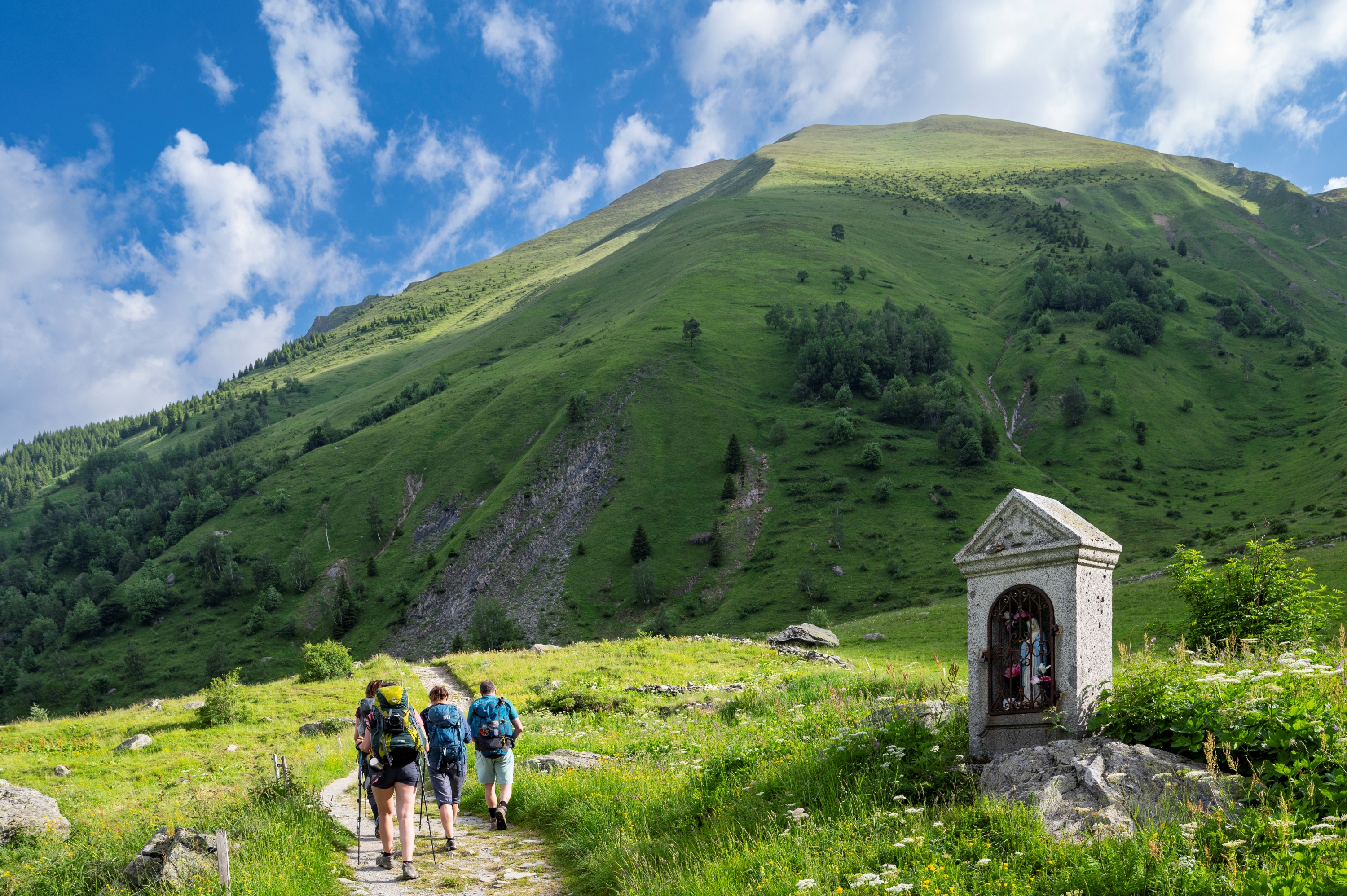 Le Mont Vorassay au départ de la Gruvaz