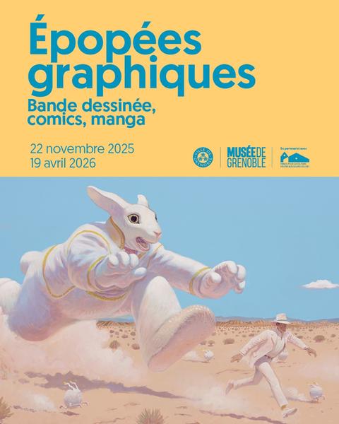 Visites guidées Ados de l'exposition Épopées graphiques - Bande dessinée, comics, manga_Grenoble