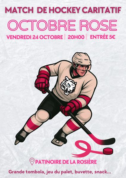 Match de hockey - Octobre Rose