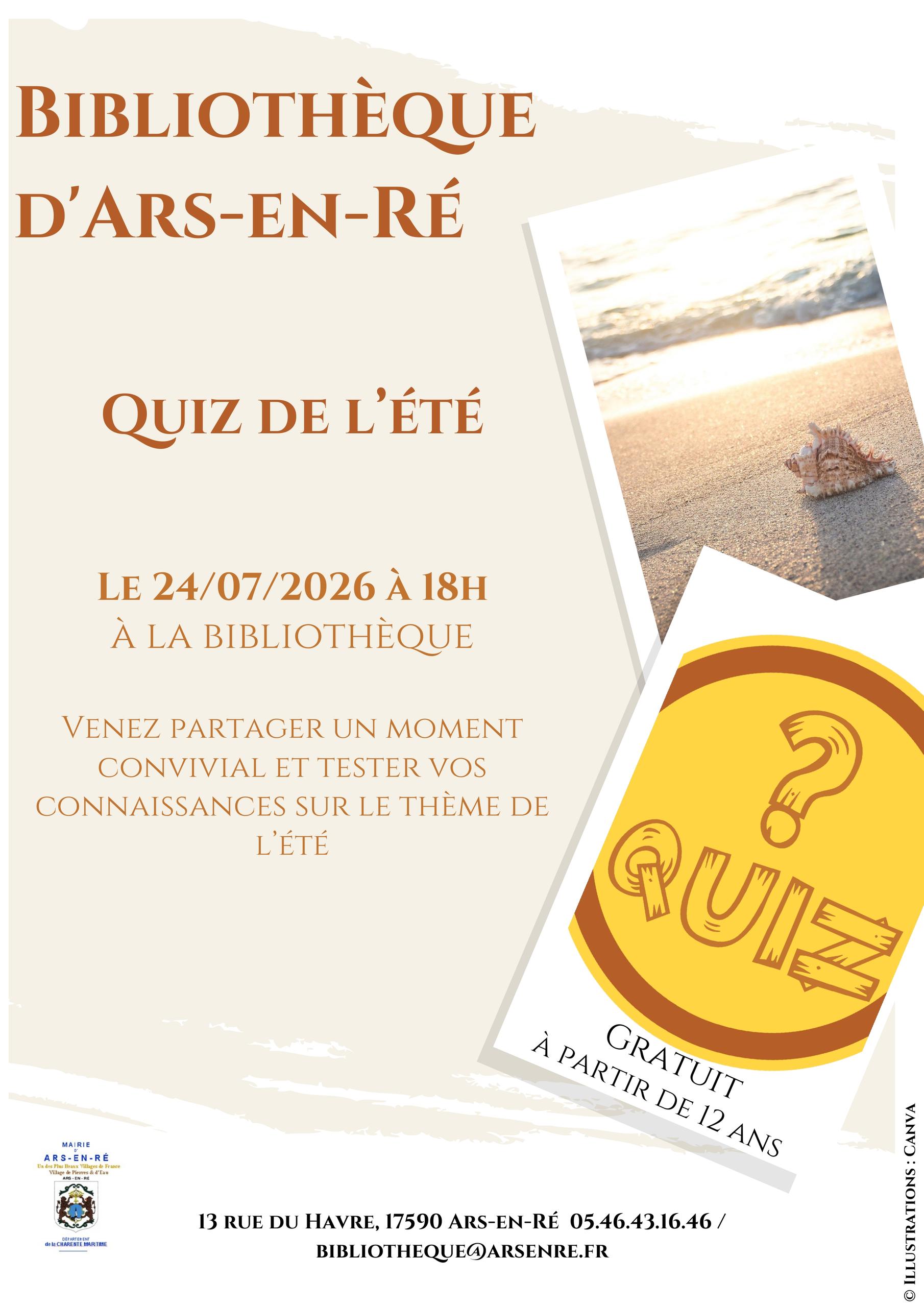 Quiz de l'été