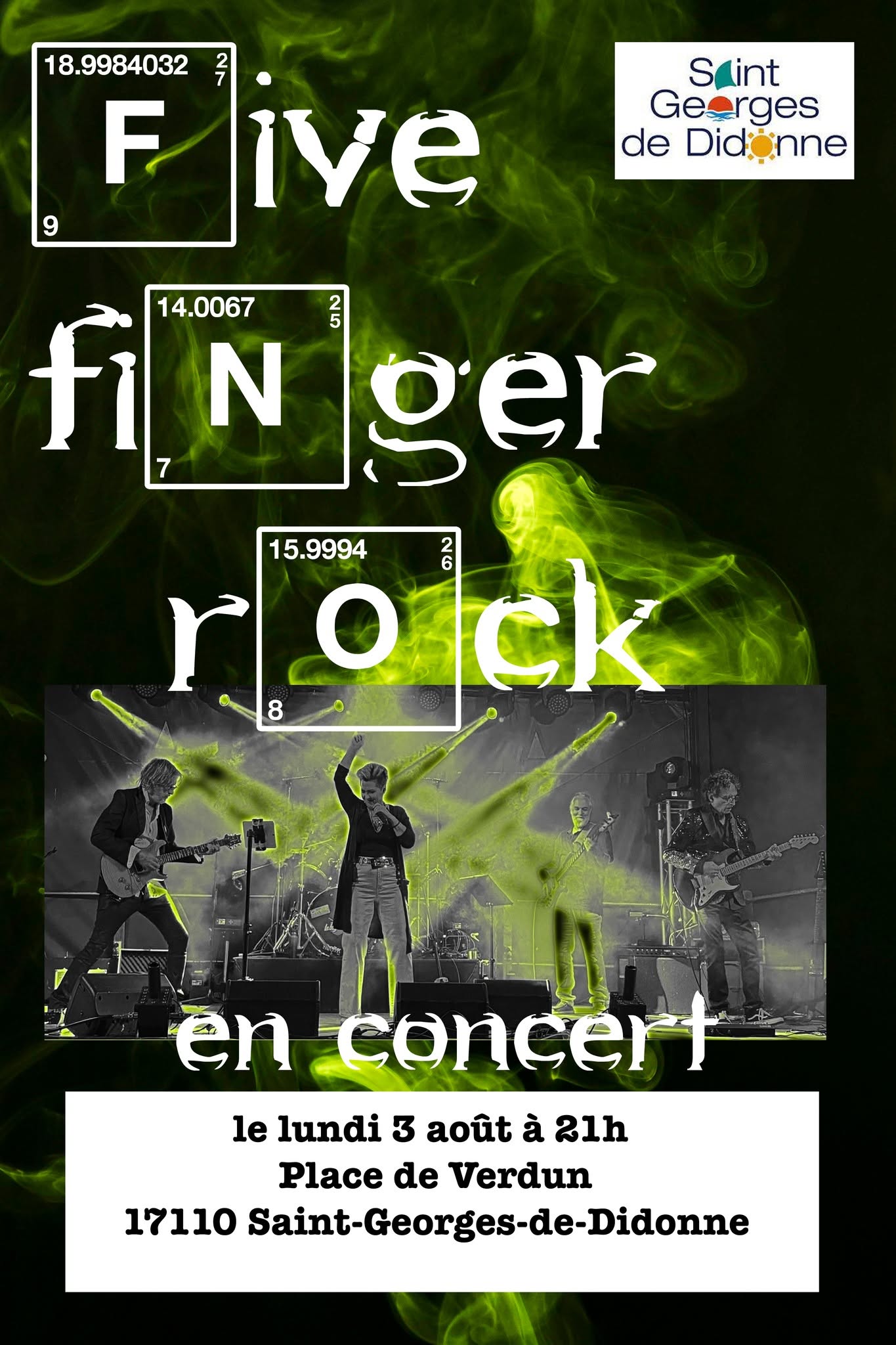 Concert : Five Finger rock