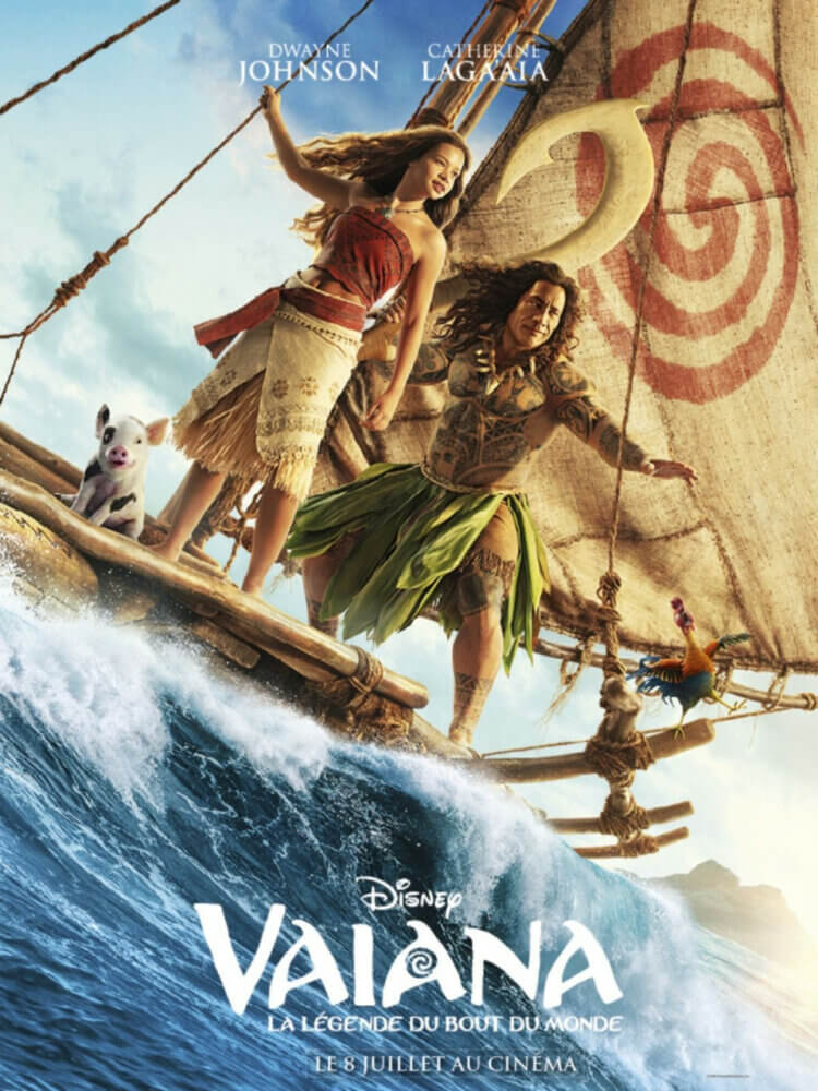 CREA- CINEphémère, cinéma en plein air : "Vaiana, la légende du bout du monde"