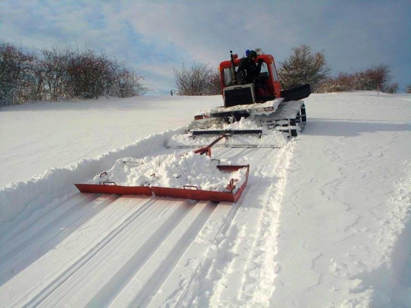 Piste de ski de fond au Salève