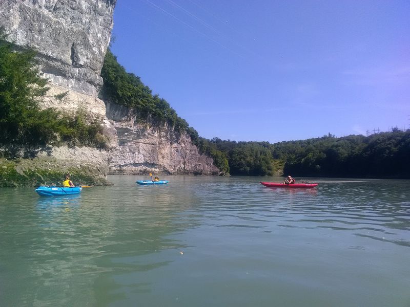 Hydroglisse : descentes accompagnées en kayak