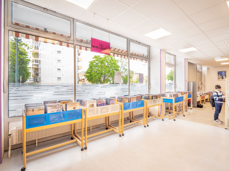 Médiathèque Les Romains - Espace BD