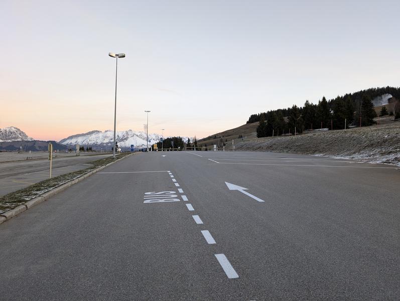 Parking du Col - Bus_Les Saisies
