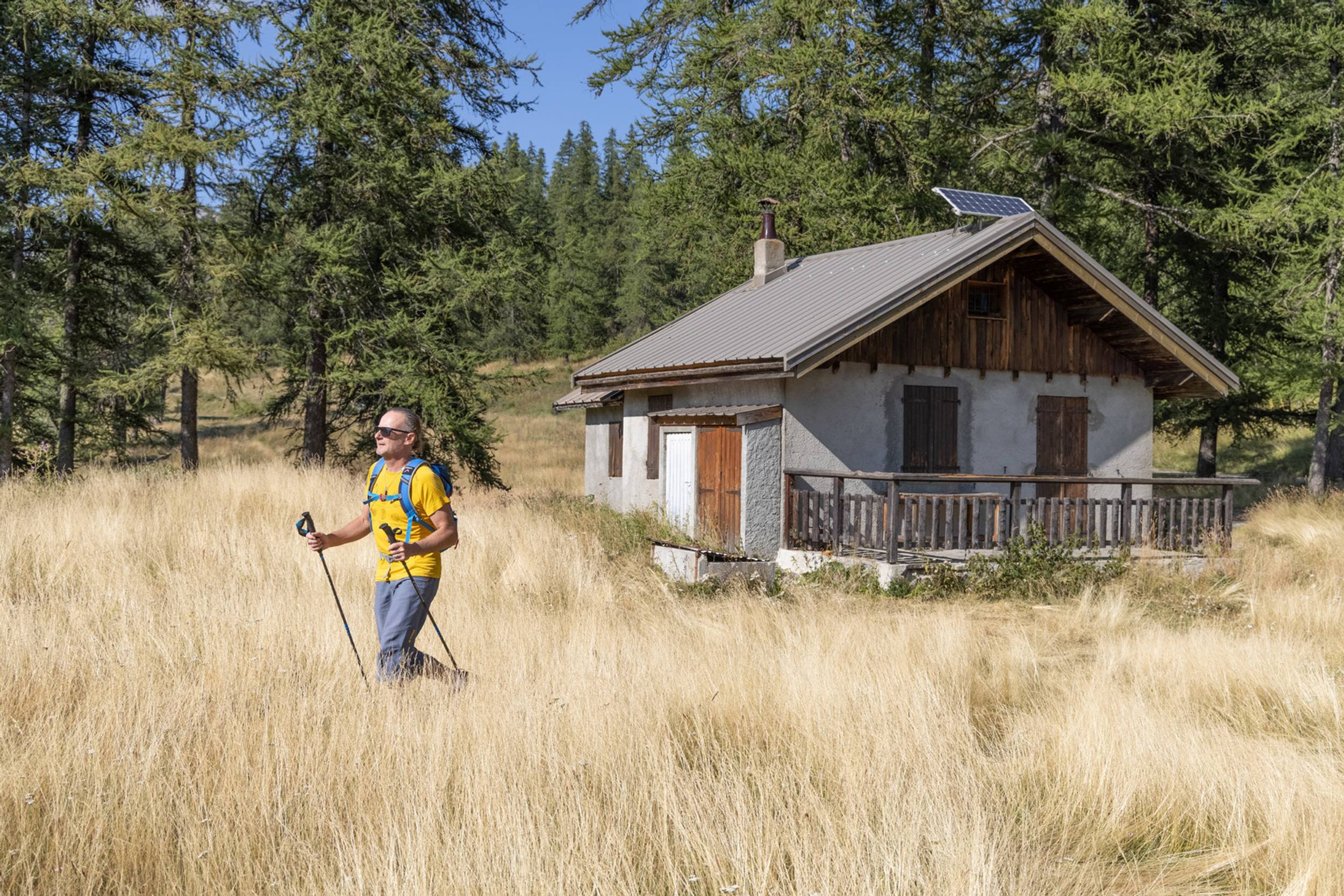 The Col de la Pousterle  (trail route no. 5)
