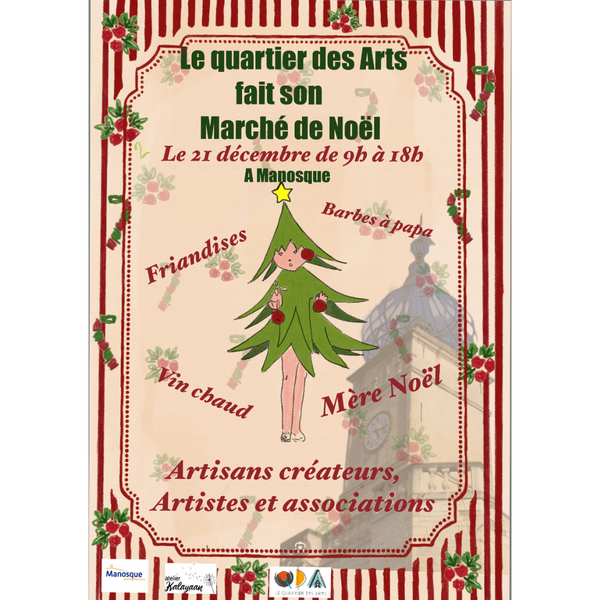 Marché de Noël du quartier des arts Le 21 déc 2024