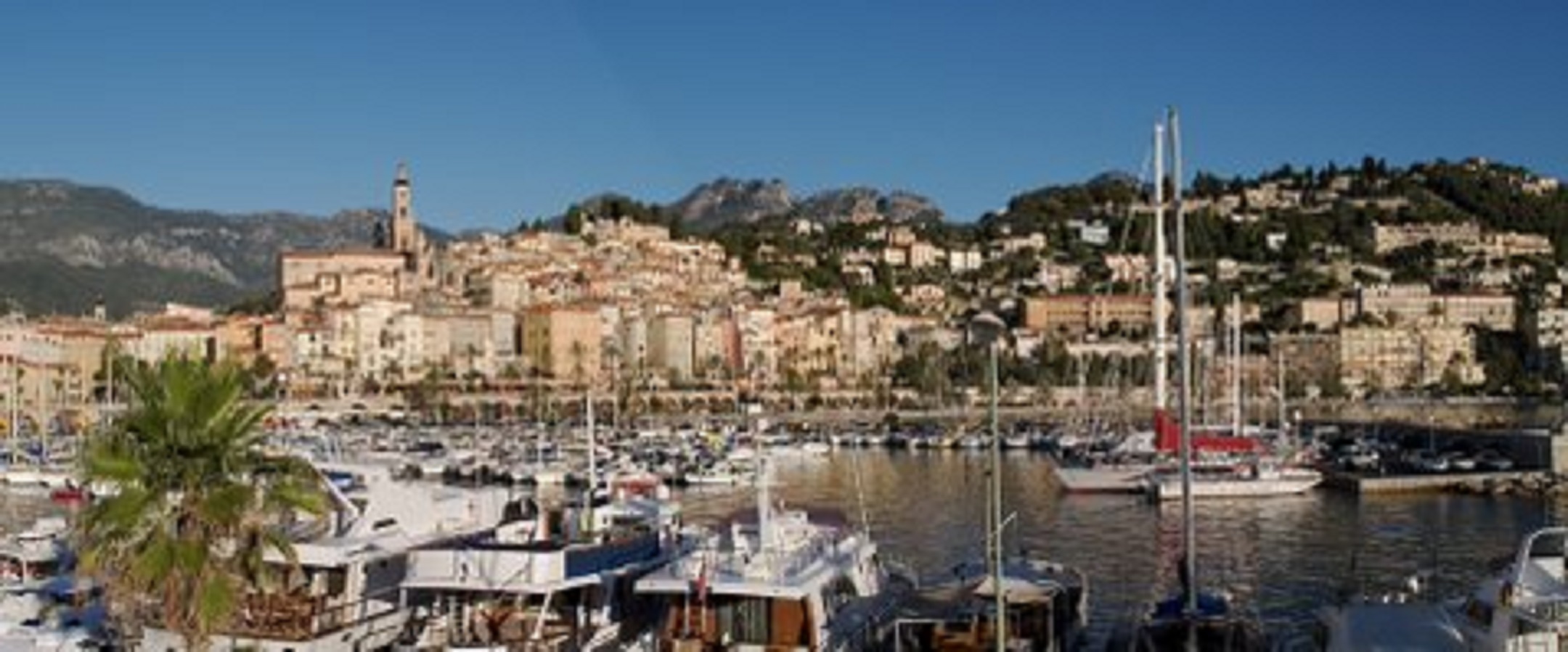 Vue panoramique de Menton