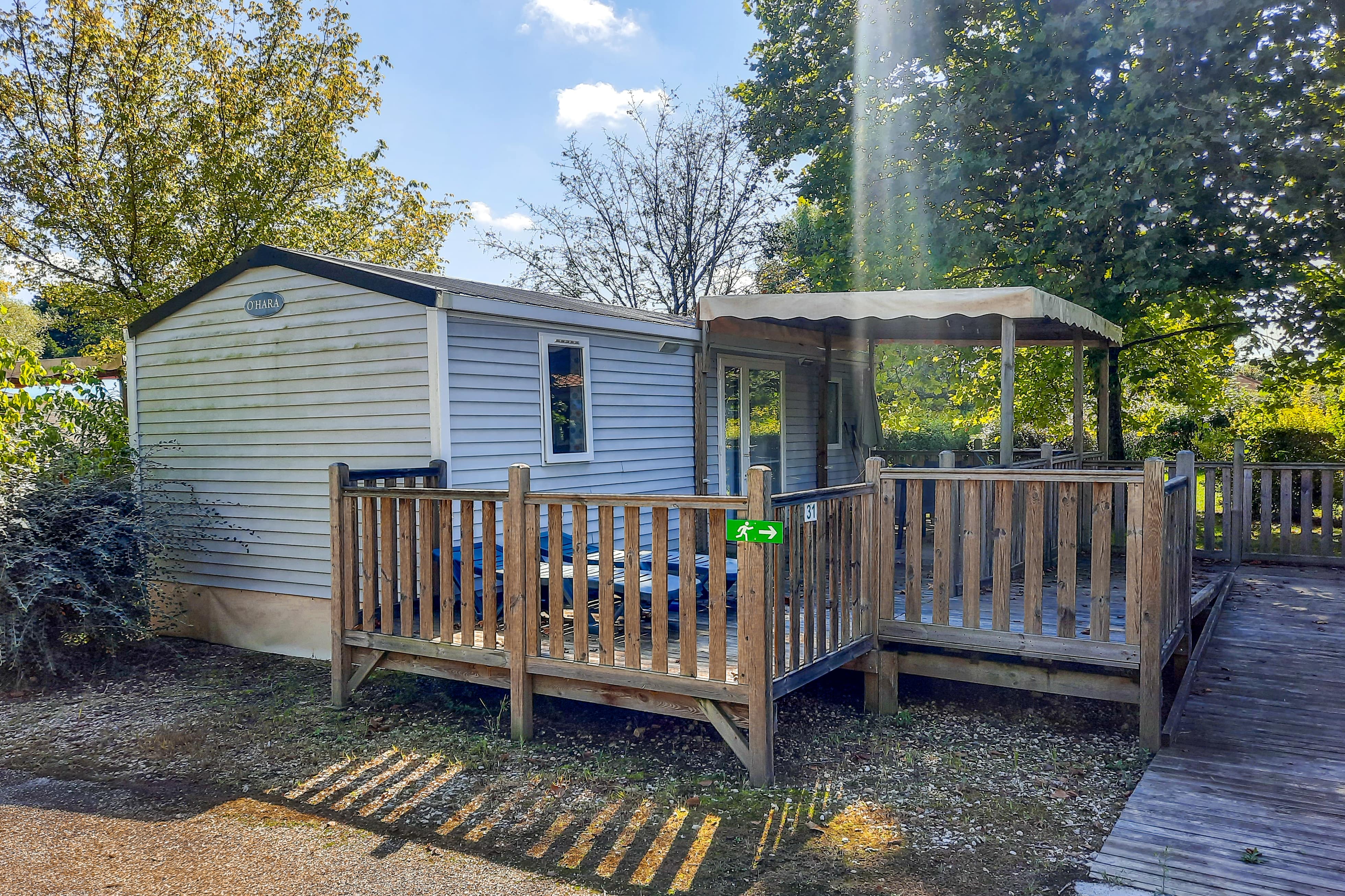 Mobil-home accès PMR