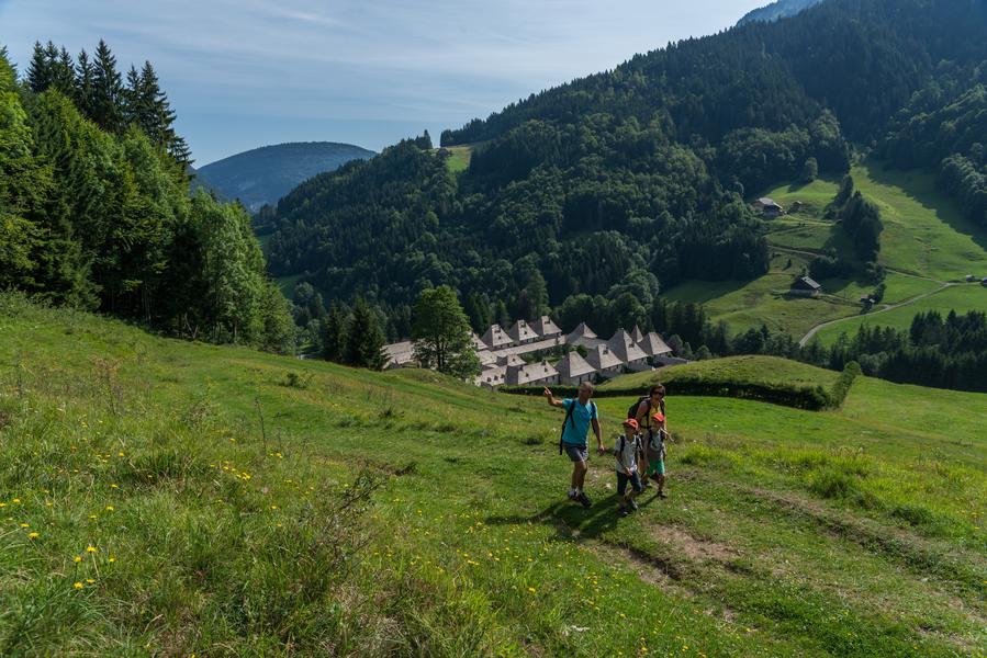 Boucle pédestre Romme - Le Reposoir en 2 jours - Étape 2 : Le Reposoir > Romme_Le Reposoir