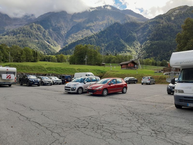 Parking du Tourchet aux Houches