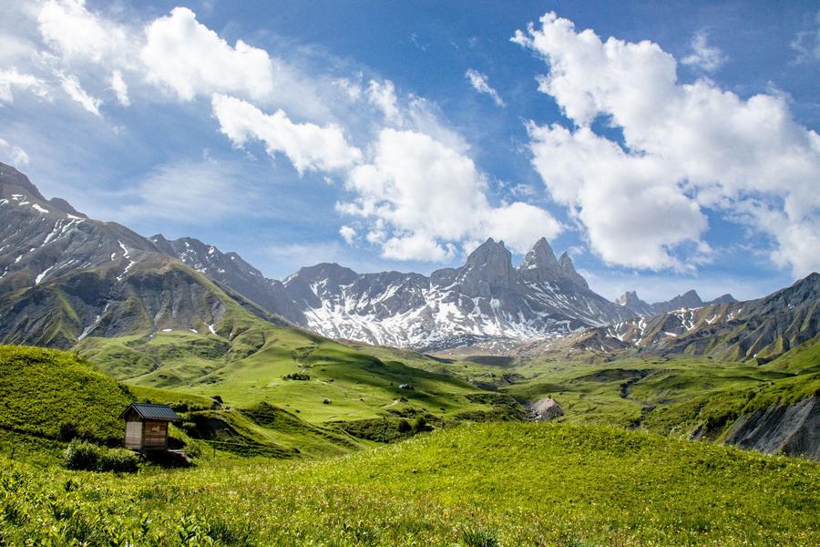 Ascent to Aiguilles d'Arves