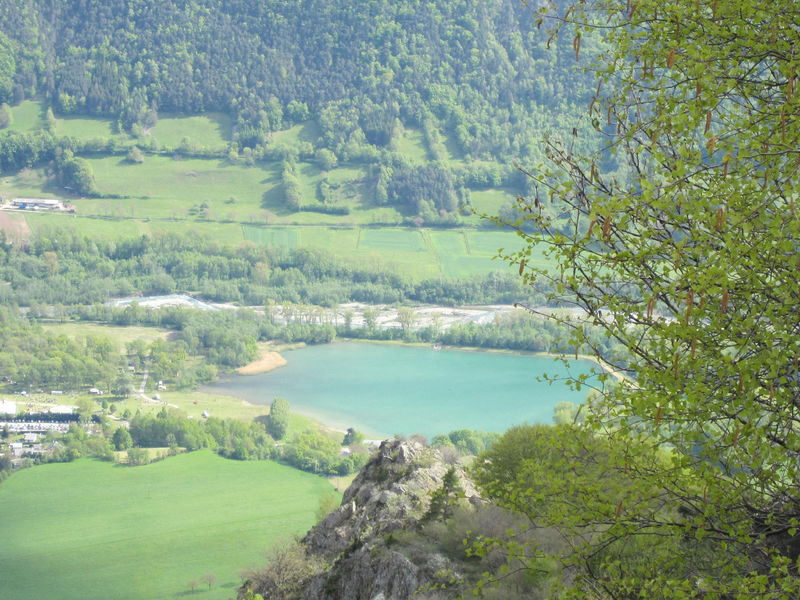 Le plan d'eau de Valbonnais