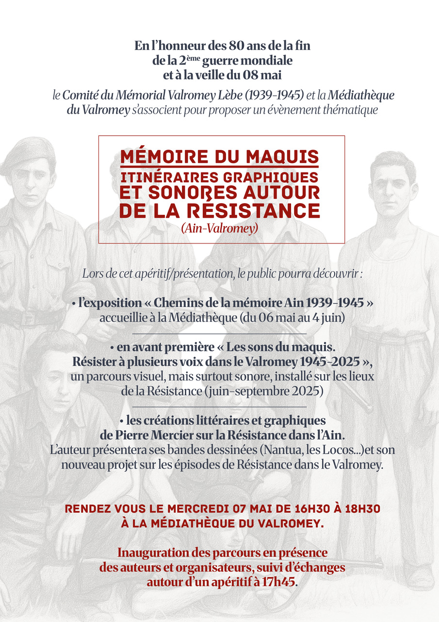 Exposition "Les Chemins de la Mémoire Ain (1939-1945)"_Champagne-en-Valromey