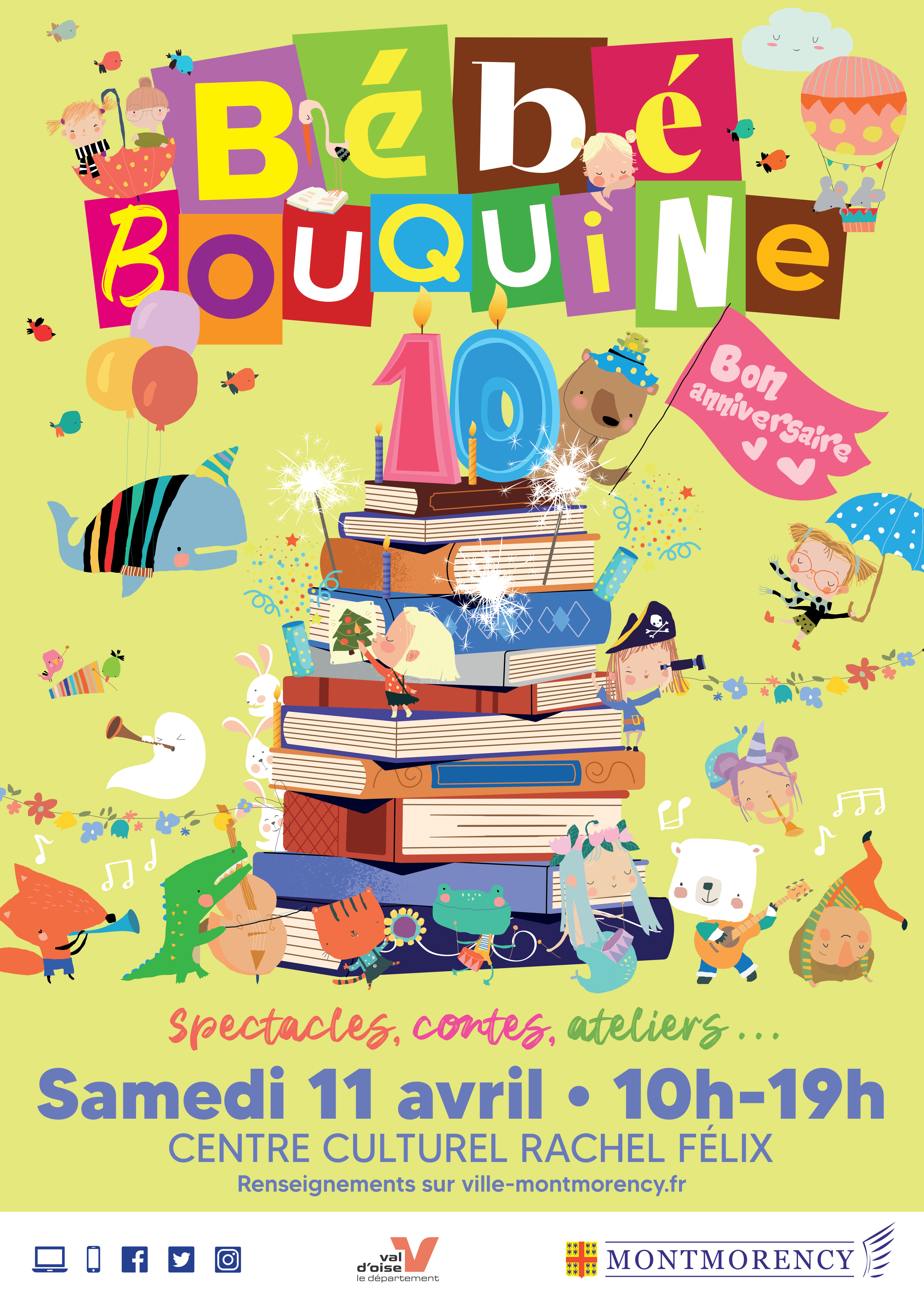 10ème édition du Salon du Livre Bébé Bouquine !