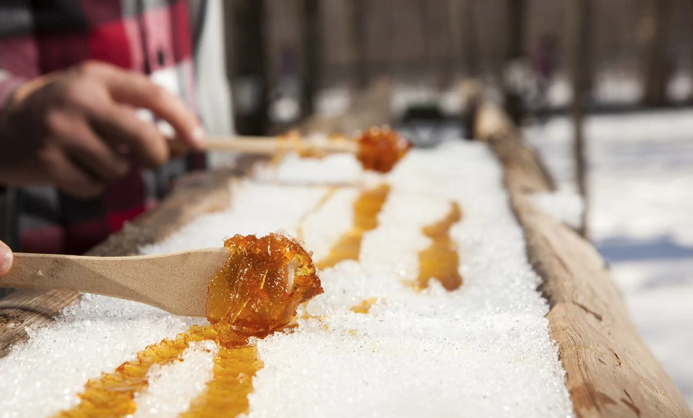 Maple syrup stand_Les Gets