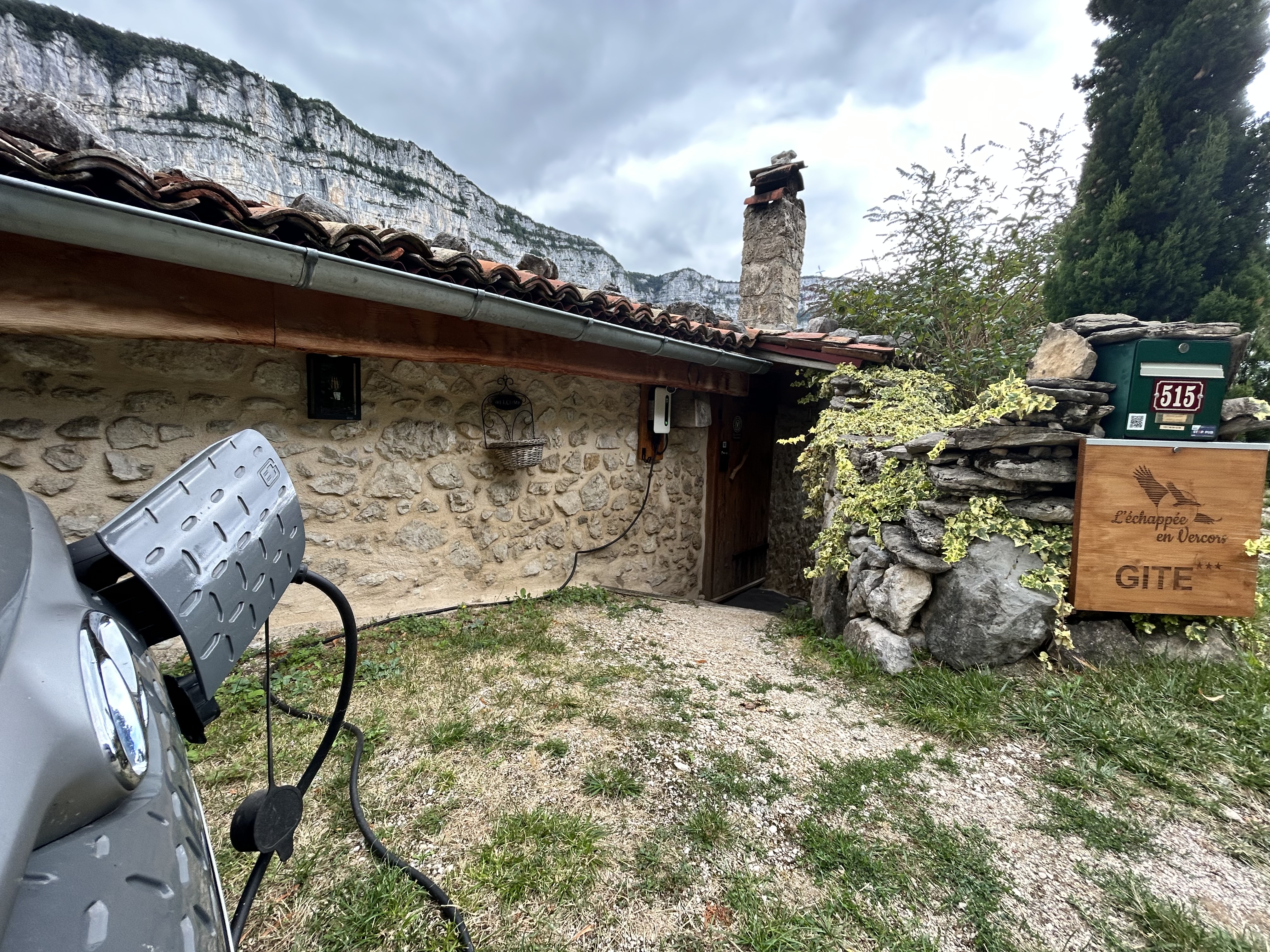 Borne de charge VE