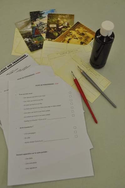 Atelier - Correspondance de guerre, spécial fêtes Atelier - Correspondance de guerre, spécial fêtes