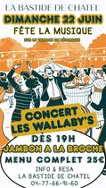 Fête de la musique - concert des Wallaby's_Saint-Haon-le-Châtel