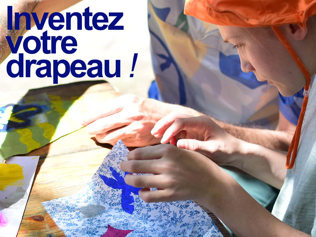 Atelier au Frac - Inventez votre drapeau