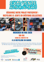 flyer autour du jeans