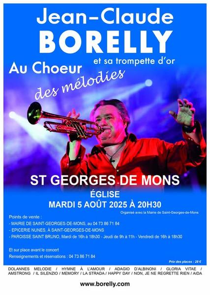 Estivales de Saint-Georges - Jean-Claude Borelly et sa trompette d'or