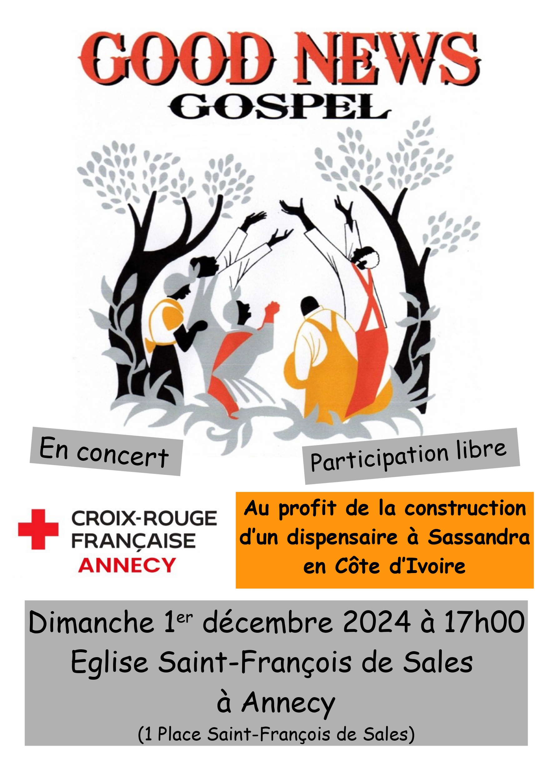 Concert de Noël caritatif