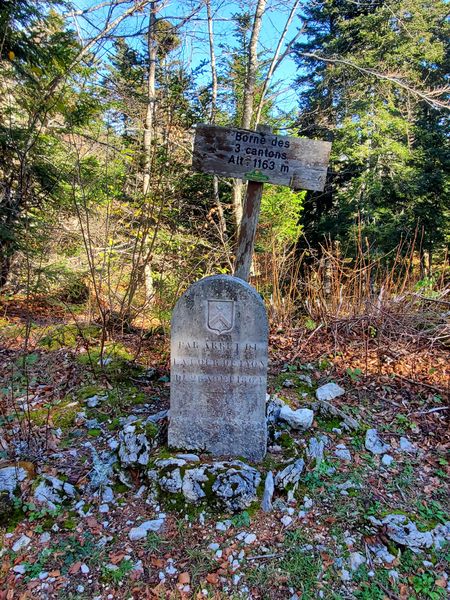 La borne des 3 cantons