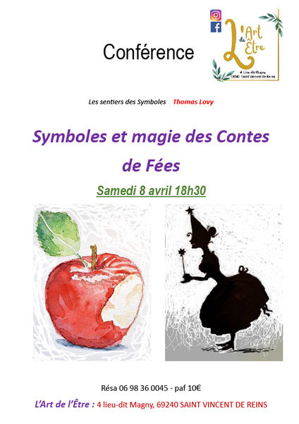 Conférence : Magie et symboles des contes de fées