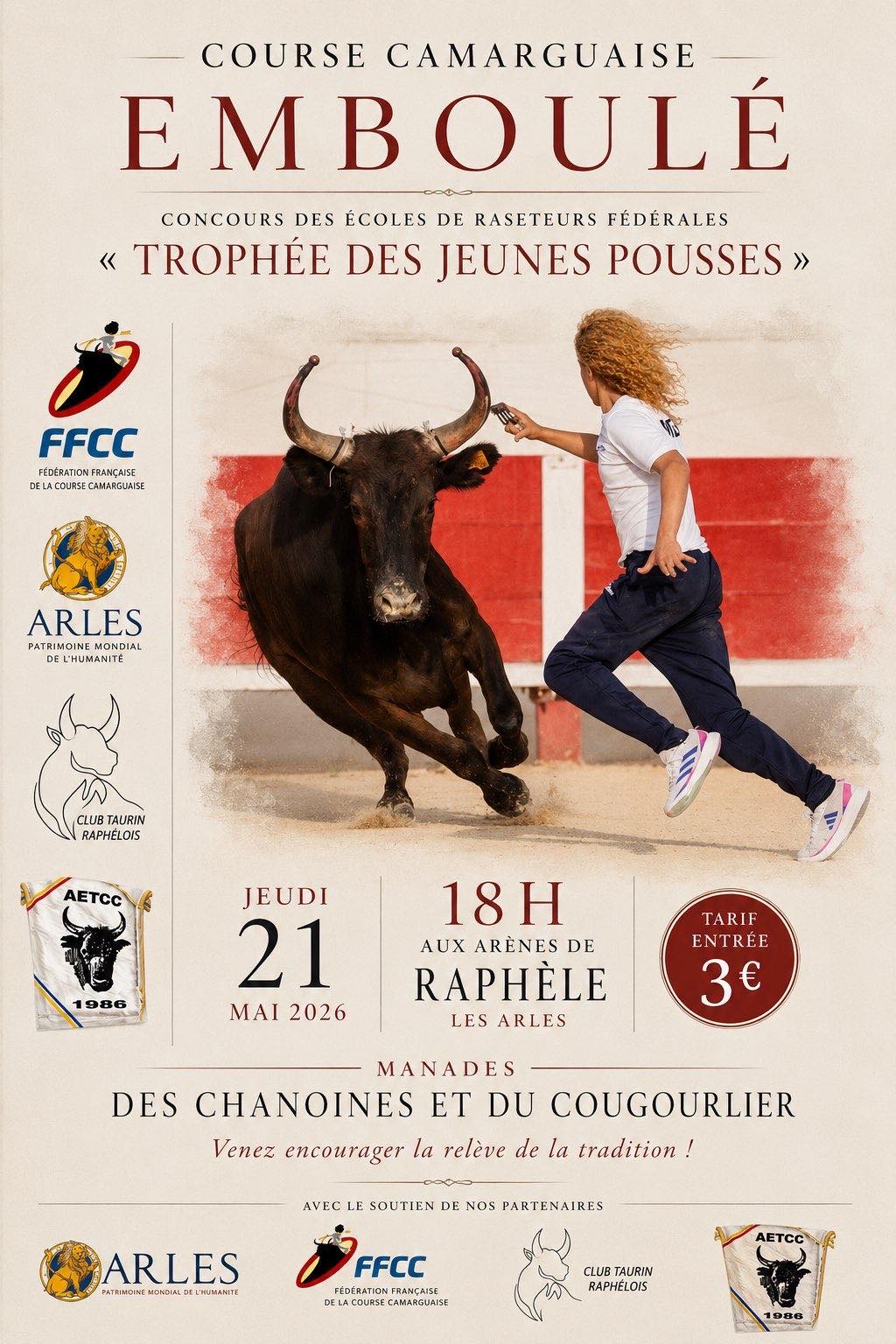 Course camarguaise – Emboulé