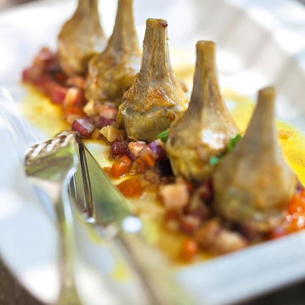 Atelier culinaire by Loïc - Petits violet en Barigoule_Cavalaire-sur-Mer