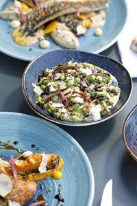 Assiettes de plats