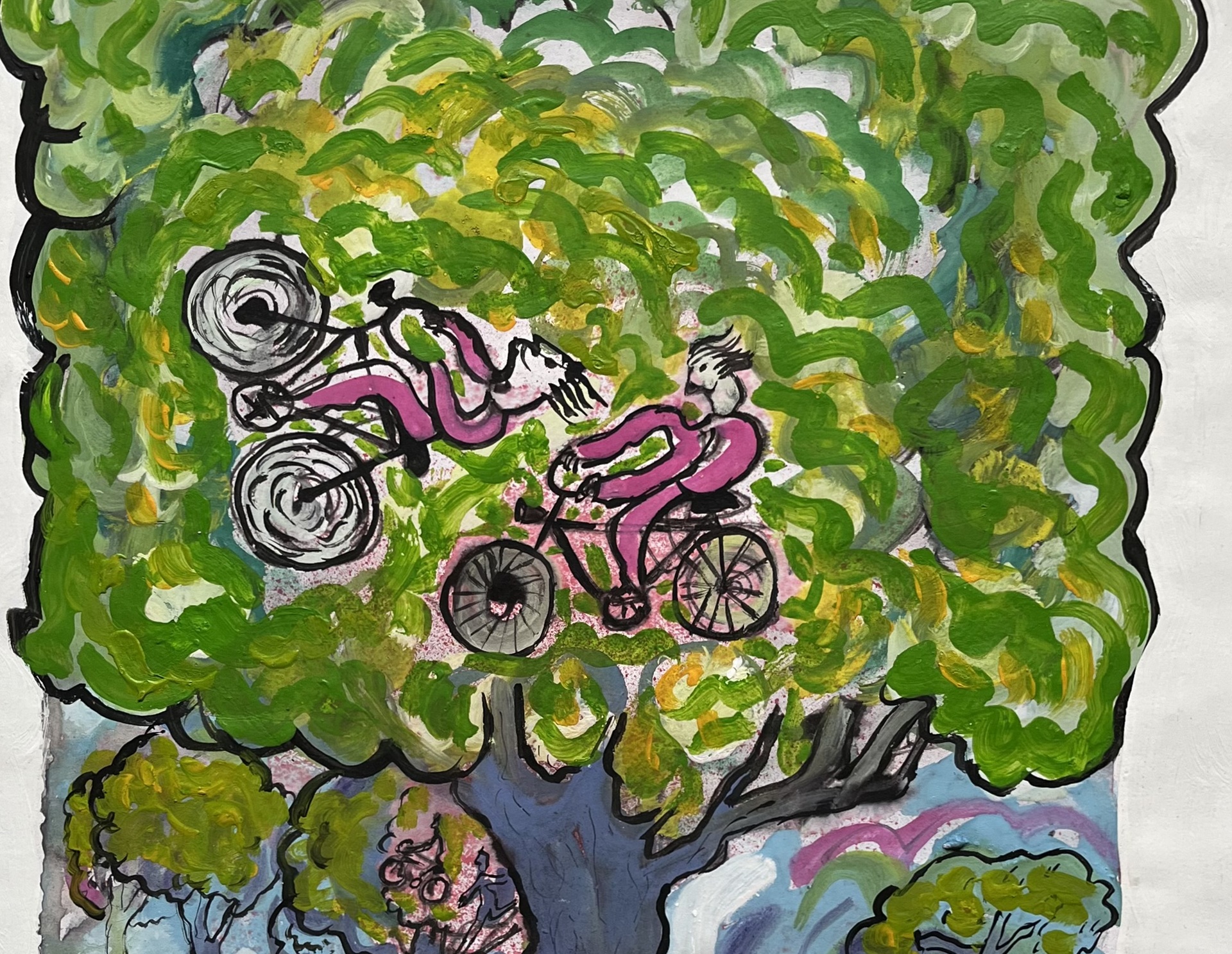 Oeuvre Balade à la campgne