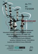 Affiche exposition collective