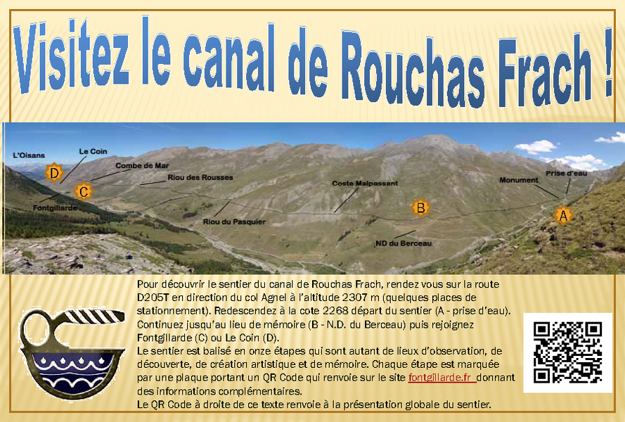 Découverte du Canal de Rouchas Frach_Molines-en-Queyras