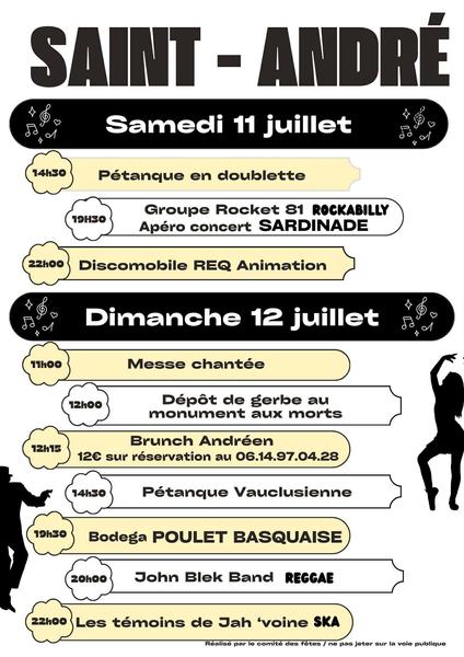 Saint André en fête