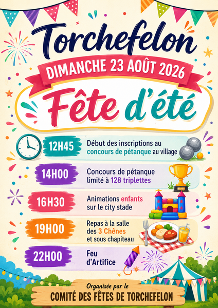 Fête dété de Torchefelon