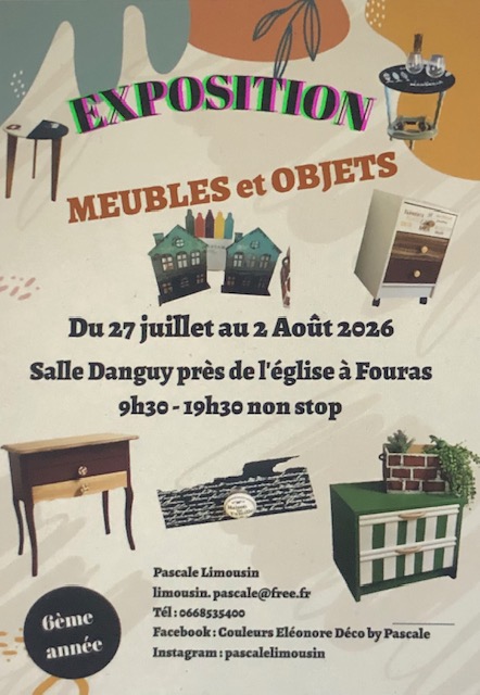 Exposition de meubles et objets