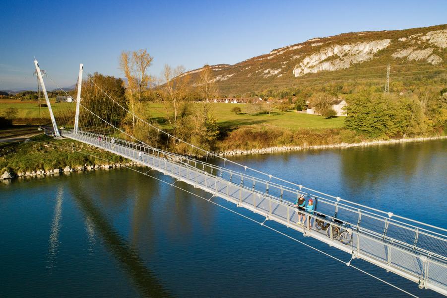 Week-end sur la ViaRhôna entre Yenne et Glandieu_Belley