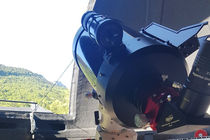 Télescope dans notre observatoire le Lynx