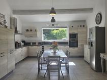 Equipped kitchen at Mas La Batisdonne