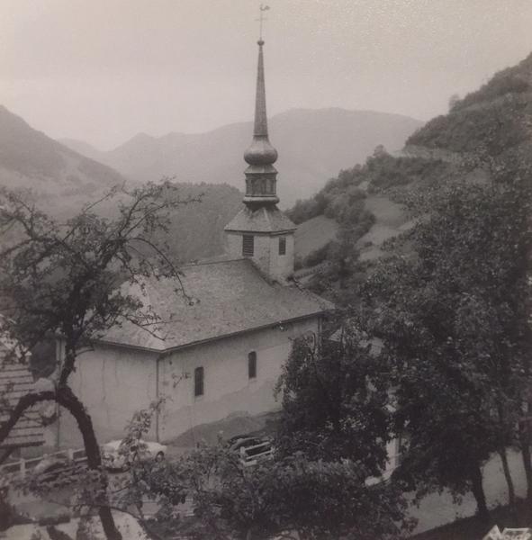 Photo historique Eglise de La Forclaz Photo historique Eglise de La Forclaz
