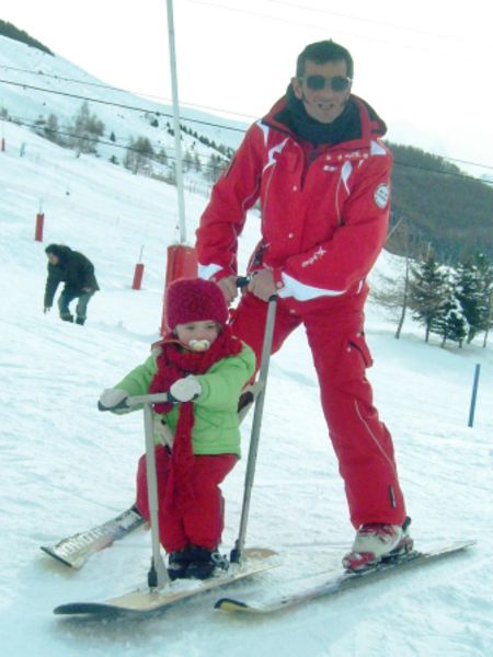 baby snow sur les pistes du hameau de ribambel