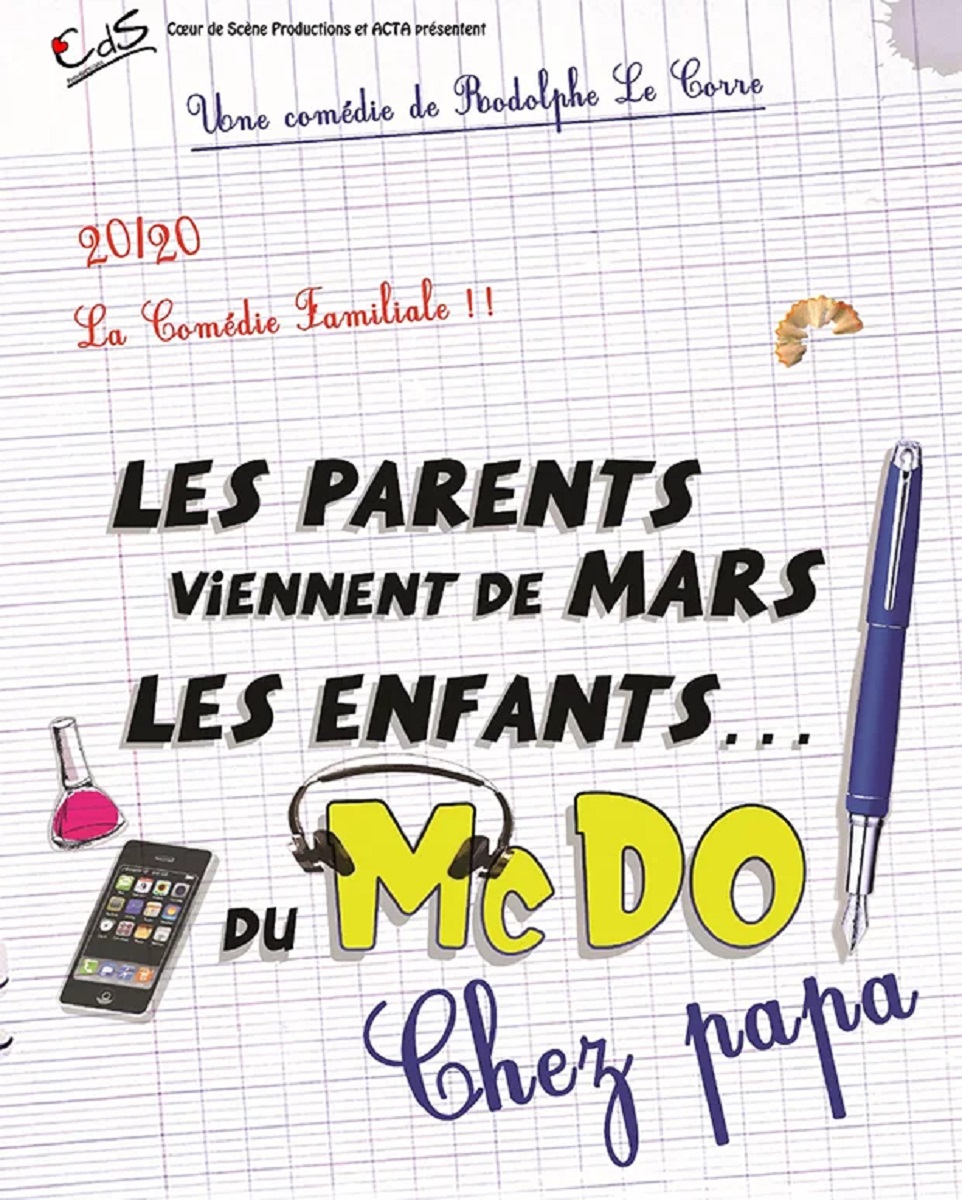 Les parents viennent de Mars, les enfants du McDo ! Chez Papa