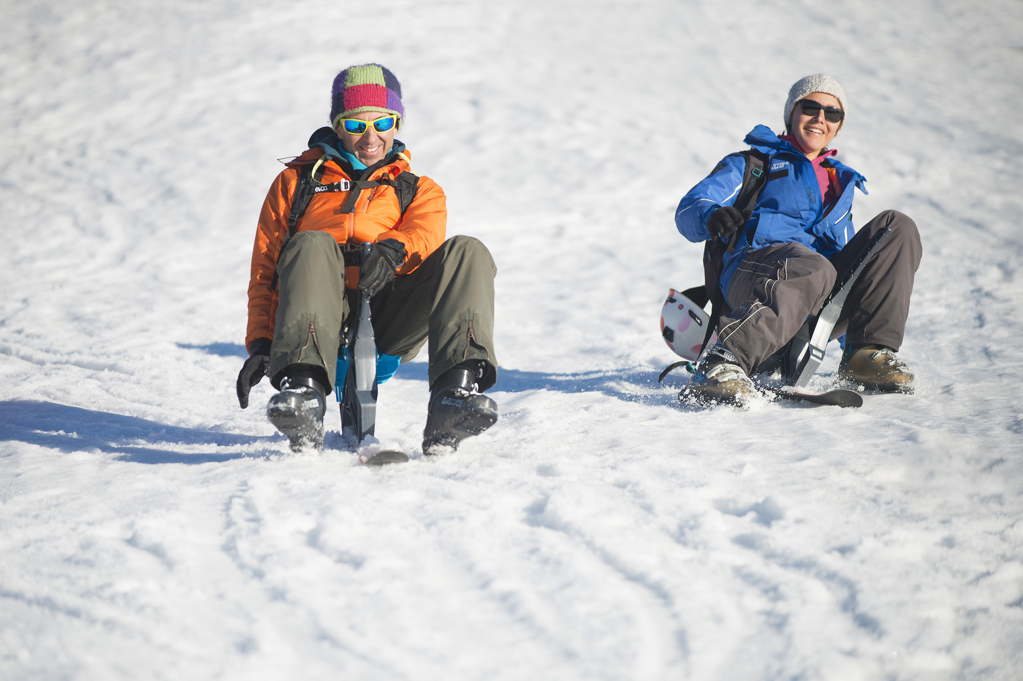 Yooner sur piste