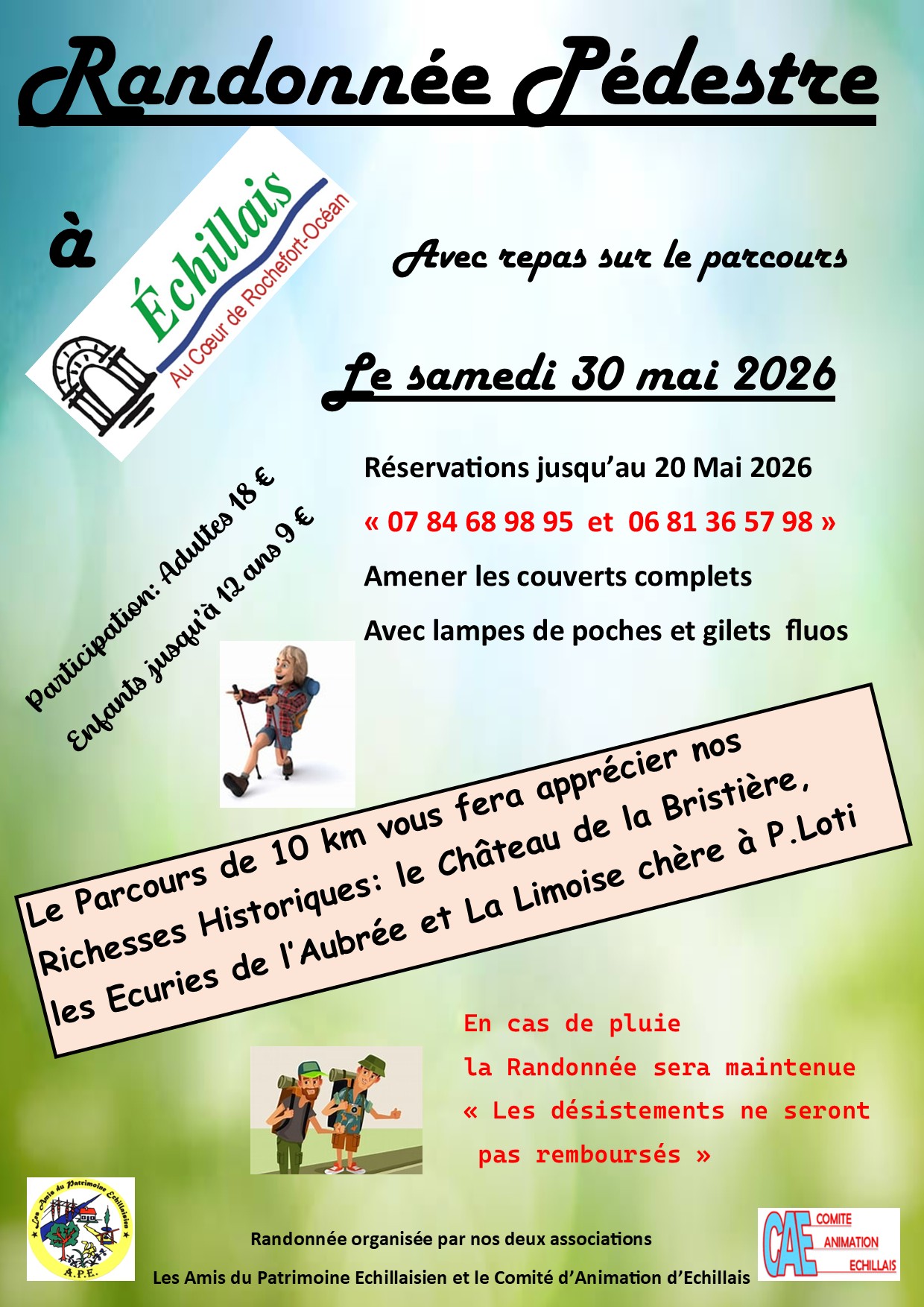 Randonnée pédestre semi-nocturne