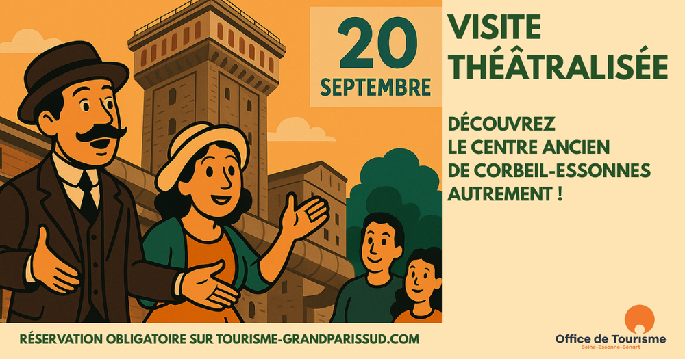 JEP 2025 - Visite théâtralisée de Corbeil-Essonnes
