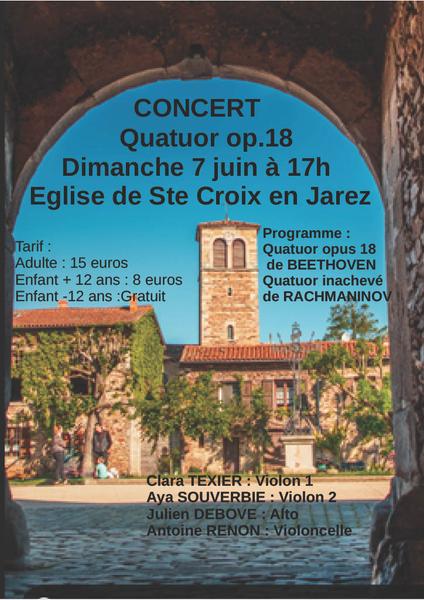 Concert Quatuor op.18_Sainte-Croix-en-Jarez